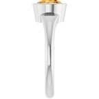 Bezel-Set Solitaire Ring