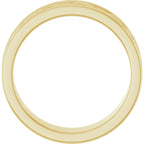 Woven-Design Comfort-Fit Flat Band