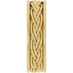 Woven-Design Comfort-Fit Flat Band