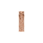 Woven-Design Comfort-Fit Flat Band