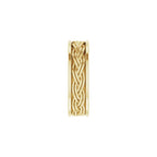 Woven-Design Comfort-Fit Flat Band