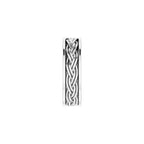 Woven-Design Comfort-Fit Flat Band