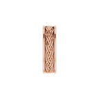 Woven-Design Comfort-Fit Flat Band