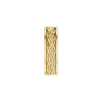 Woven-Design Comfort-Fit Flat Band