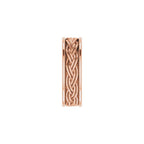 Woven-Design Comfort-Fit Flat Band