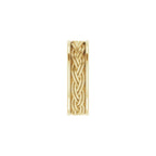 Woven-Design Comfort-Fit Flat Band