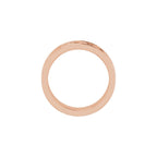 Woven-Design Comfort-Fit Flat Band