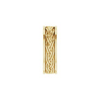 Woven-Design Comfort-Fit Flat Band