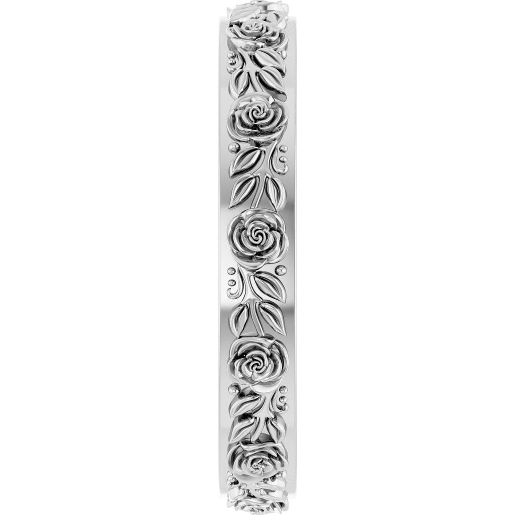 Floral Flat Band