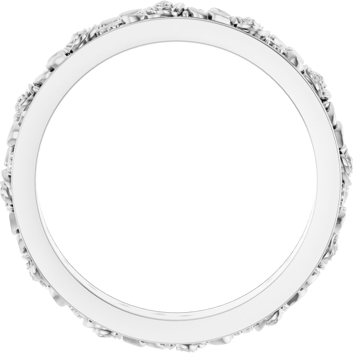 Floral Flat Band
