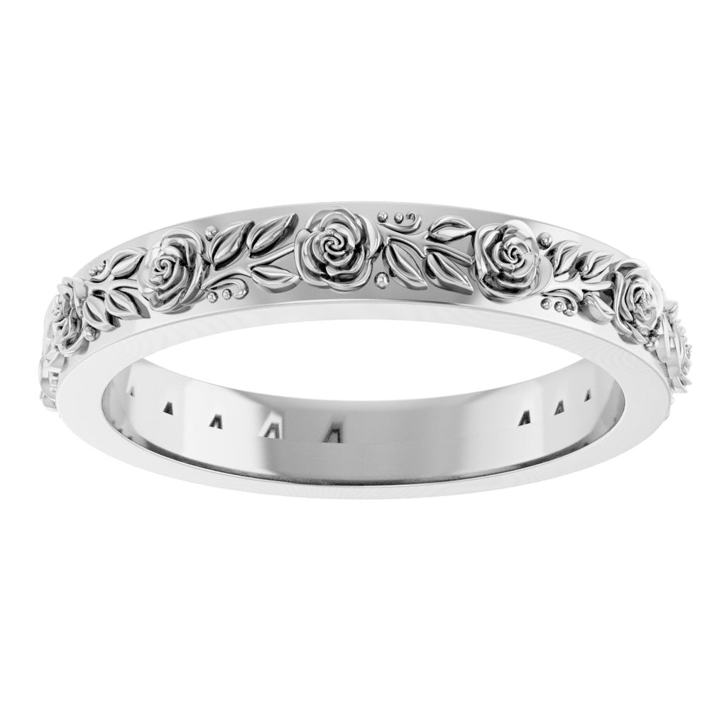 Floral Flat Band