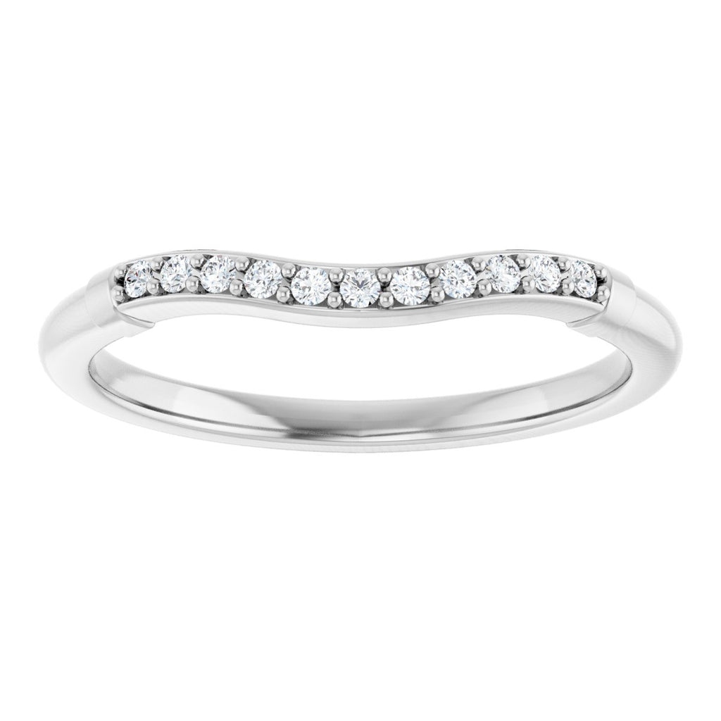 Accented Engagement Ring or Band