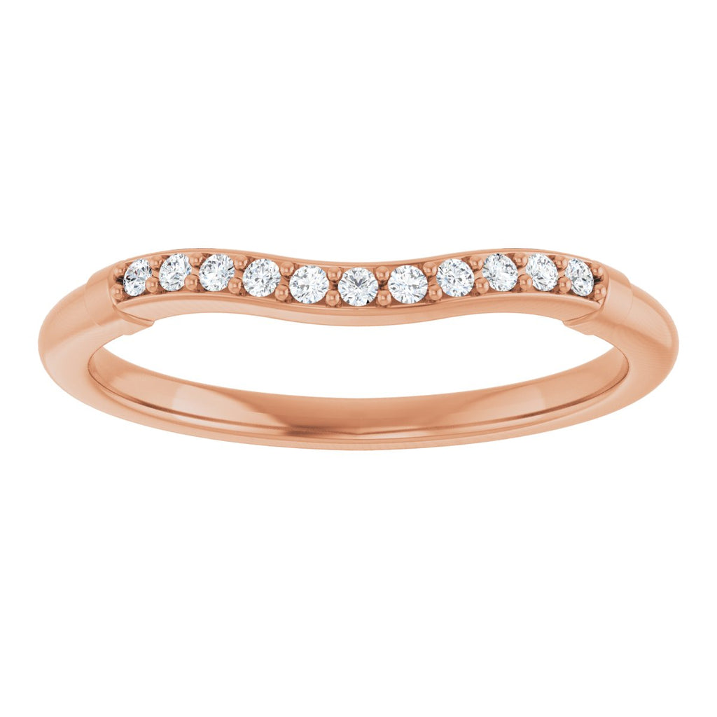 Accented Engagement Ring or Band
