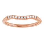 Accented Engagement Ring or Band