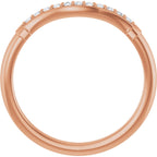 Accented Engagement Ring or Band