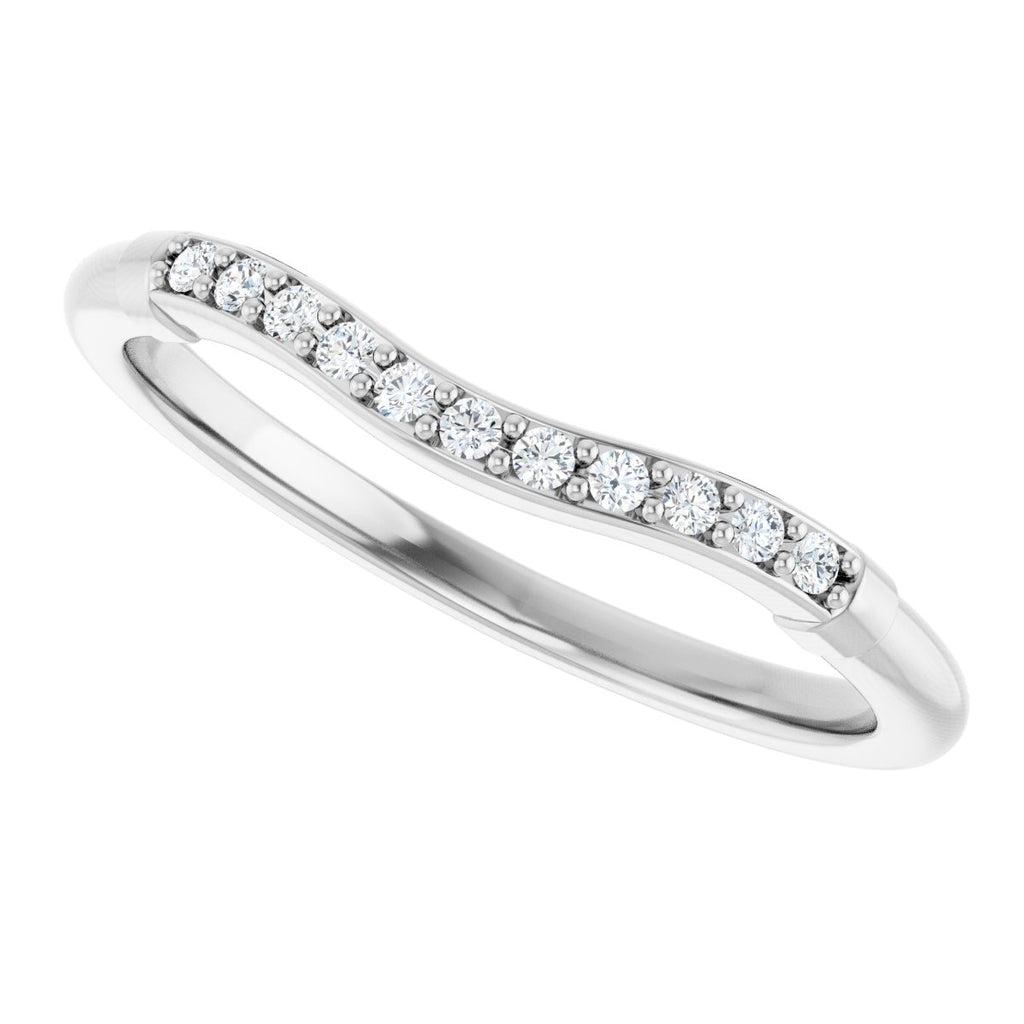 Accented Engagement Ring or Band