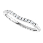 Accented Engagement Ring or Band