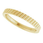 Diagonal Grooved Flat Band