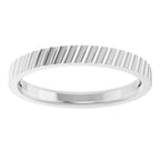 Diagonal Grooved Flat Band