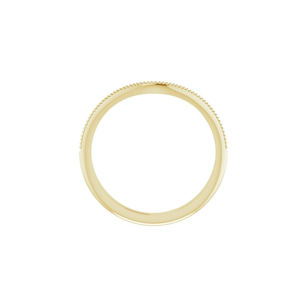Accented Engagement Ring or Band