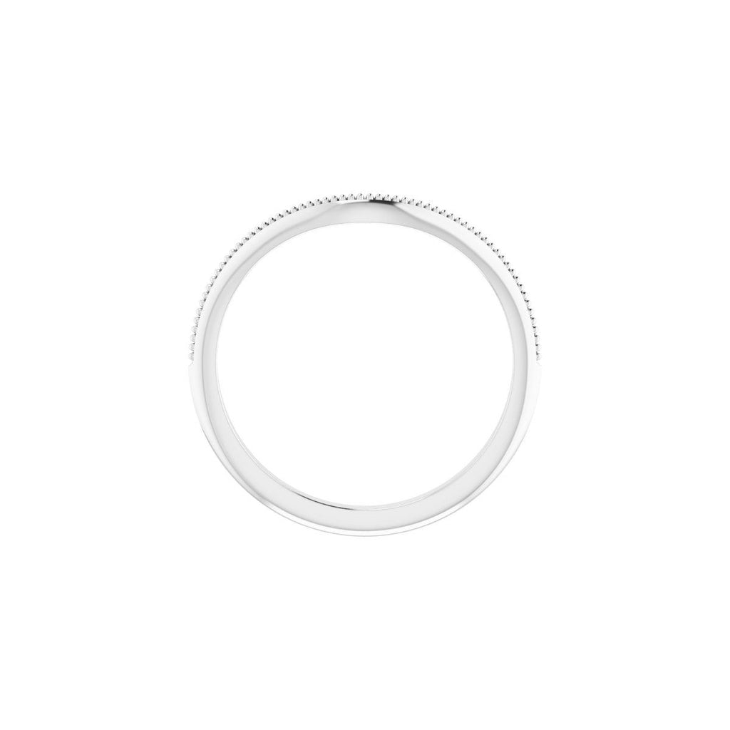 Accented Engagement Ring or Band