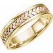 Hand-Woven Comfort-Fit Flat Band