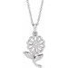 Flower Necklace or Pendant