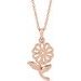 Flower Necklace or Pendant