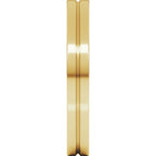 Grooved Comfort-Fit Flat Band
