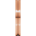 Grooved Comfort-Fit Flat Band