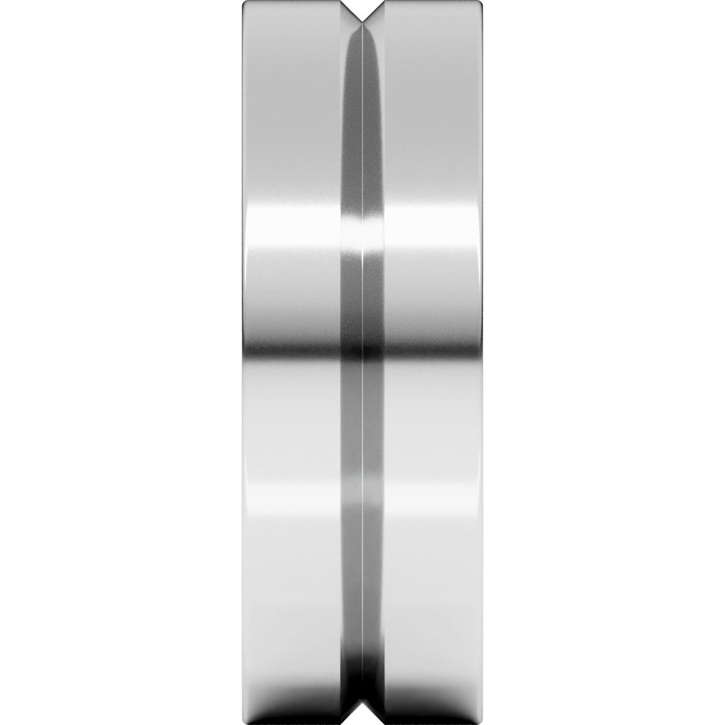 Grooved Comfort-Fit Flat Band