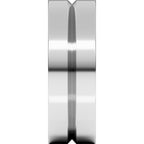 Grooved Comfort-Fit Flat Band