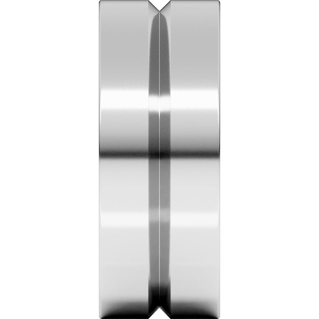 Grooved Comfort-Fit Flat Band
