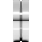 Grooved Comfort-Fit Flat Band