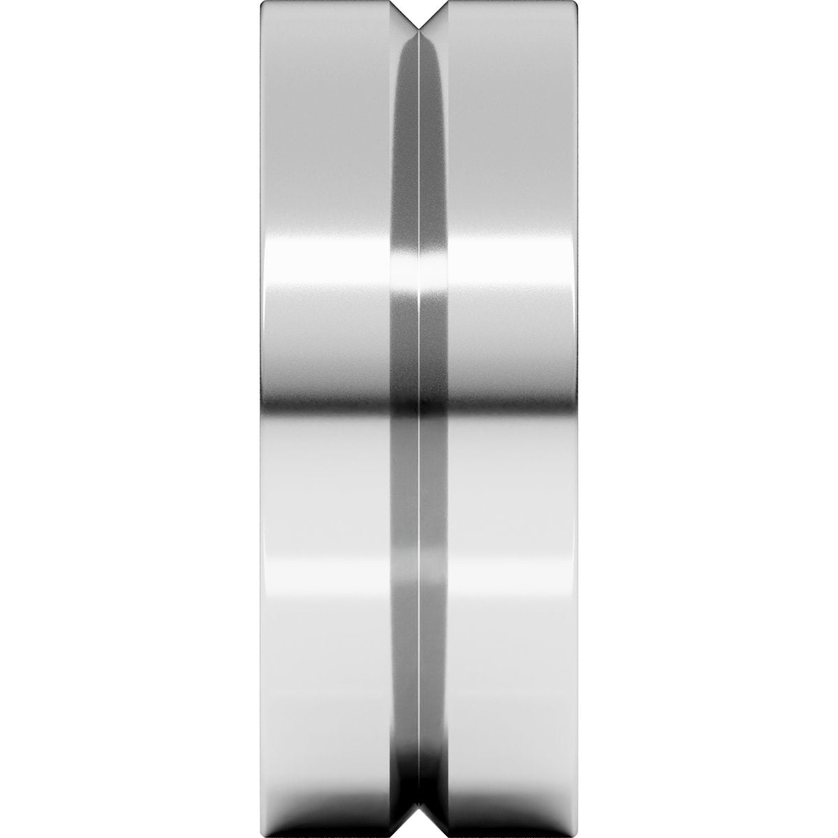 Grooved Comfort-Fit Flat Band