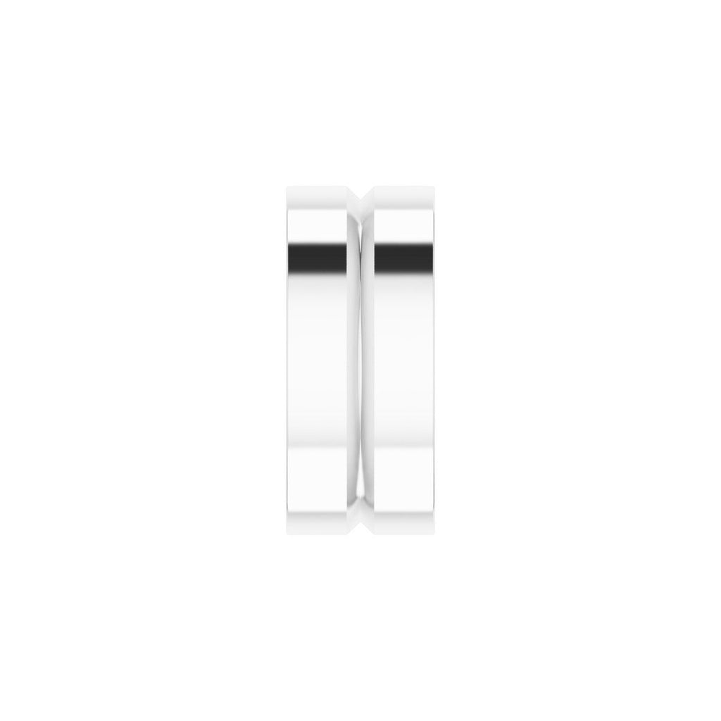 Grooved Comfort-Fit Flat Band