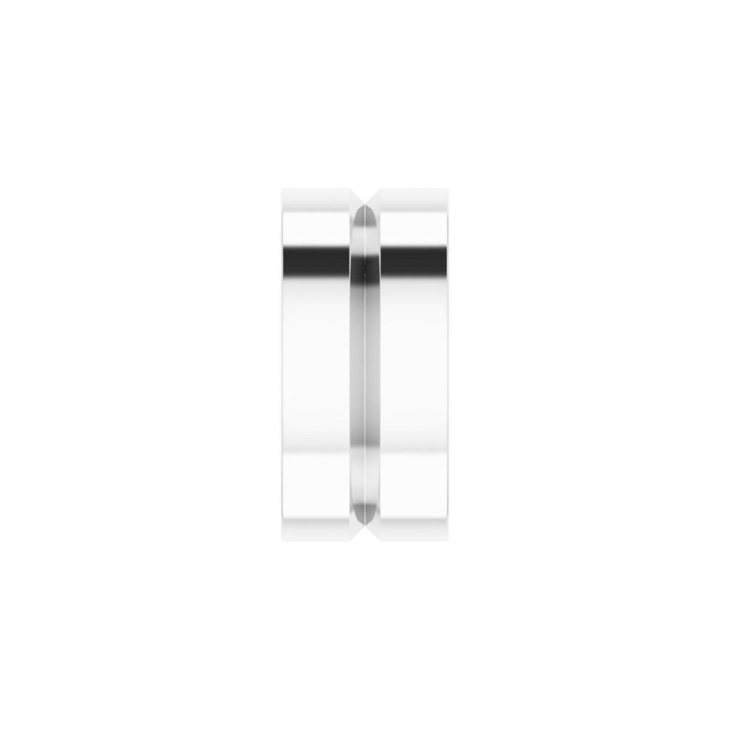 Grooved Comfort-Fit Flat Band