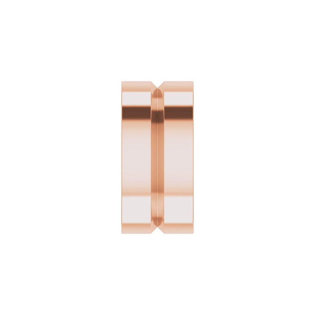 Grooved Comfort-Fit Flat Band