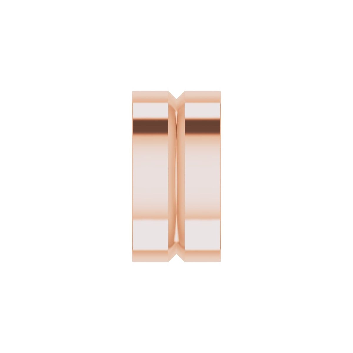 Grooved Comfort-Fit Flat Band