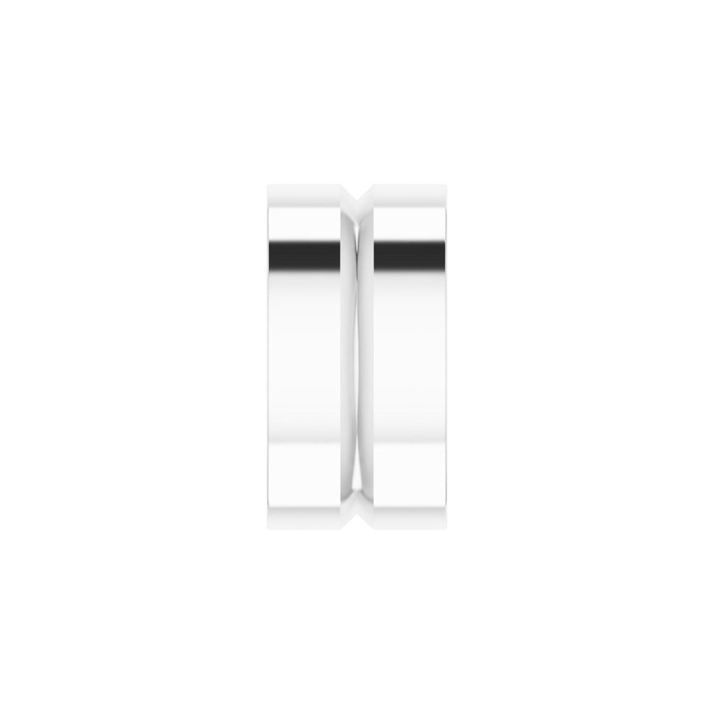 Grooved Comfort-Fit Flat Band