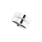 Grooved Comfort-Fit Flat Band