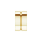 Grooved Comfort-Fit Flat Band