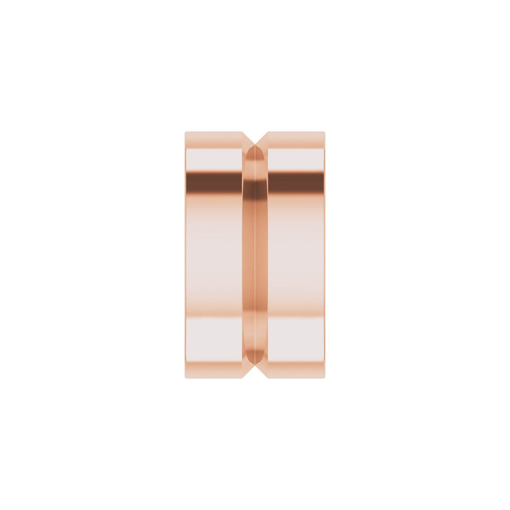 Grooved Comfort-Fit Flat Band