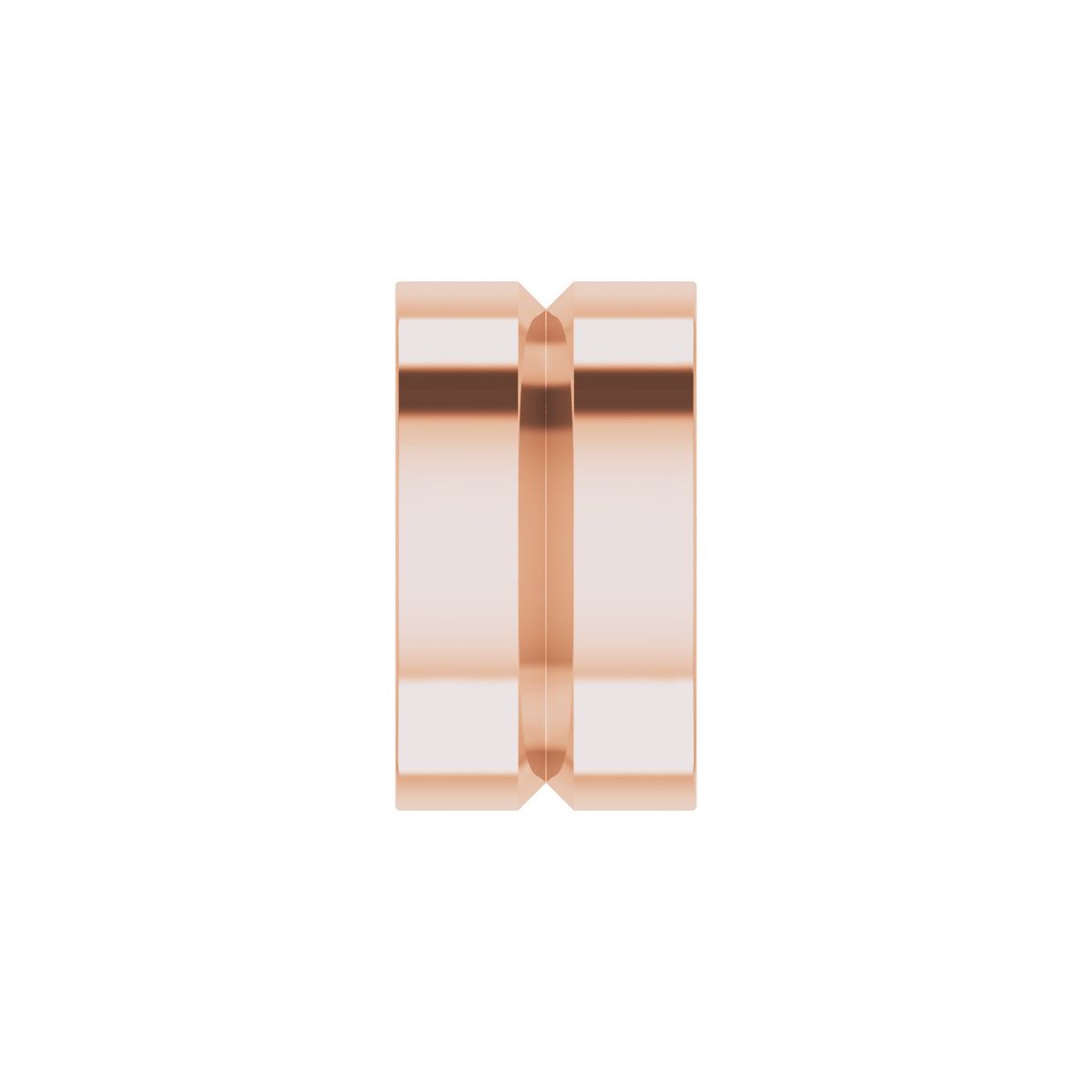 Grooved Comfort-Fit Flat Band