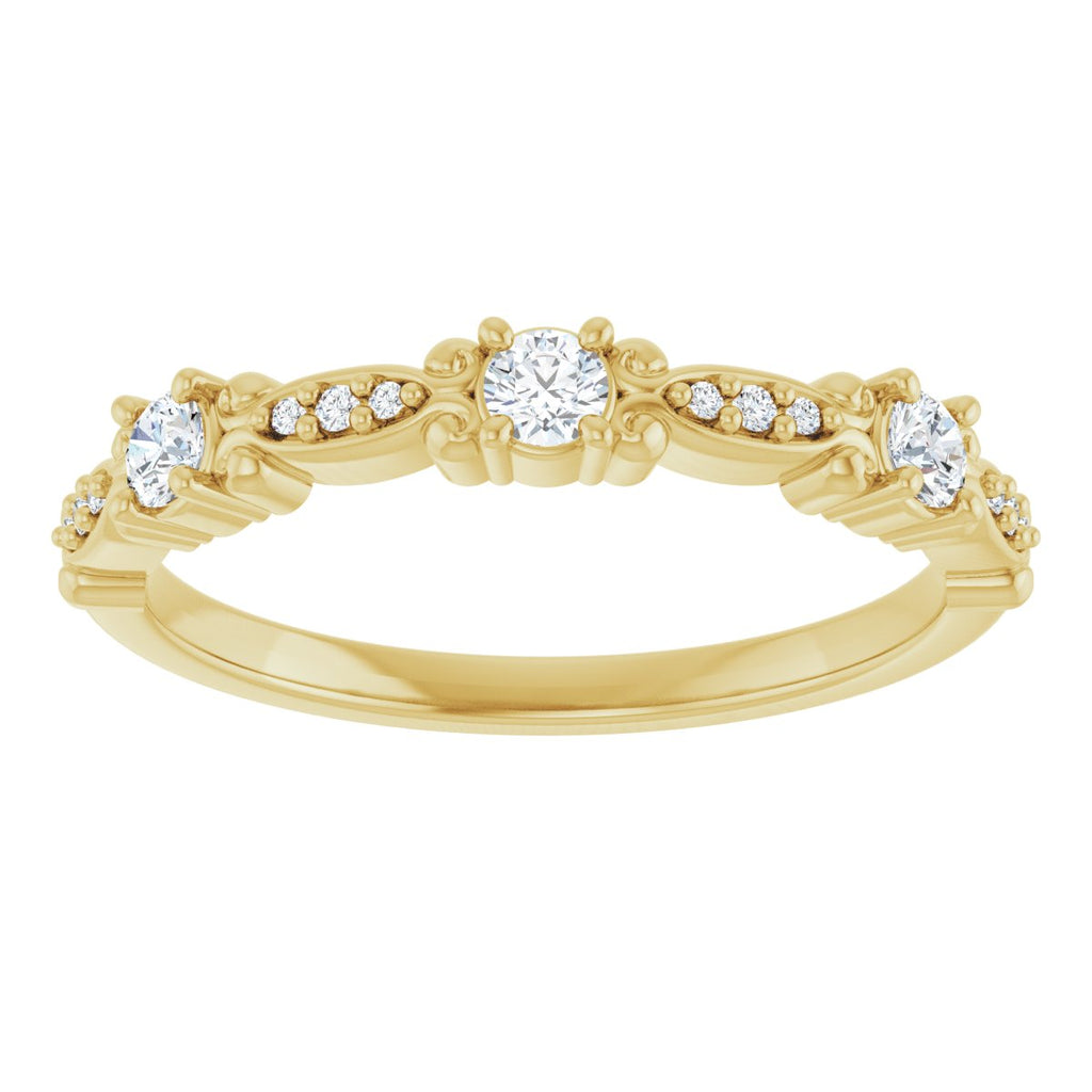 Vintage-Inspired Anniversary Band