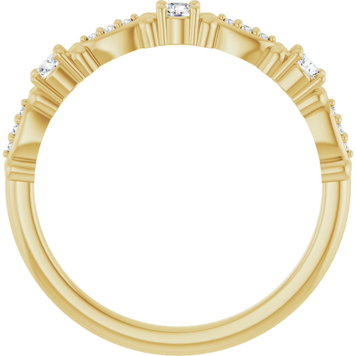 Vintage-Inspired Anniversary Band