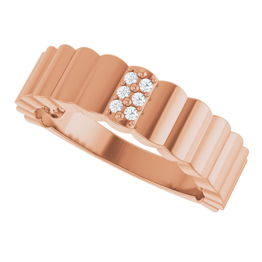 Accented Cigar Ring