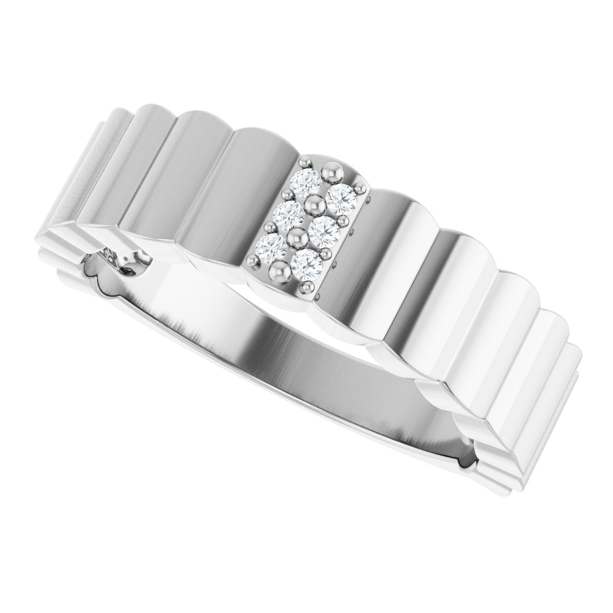 Accented Cigar Ring