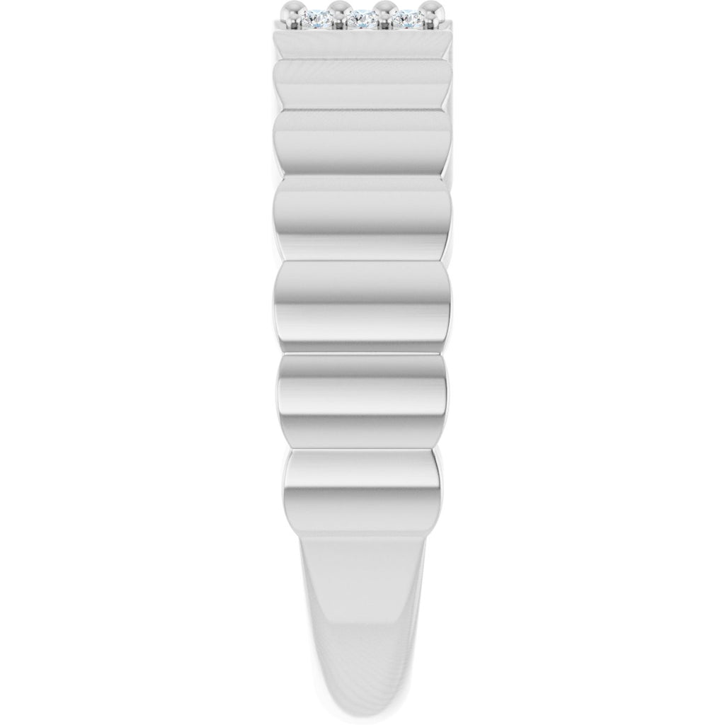 Accented Cigar Ring