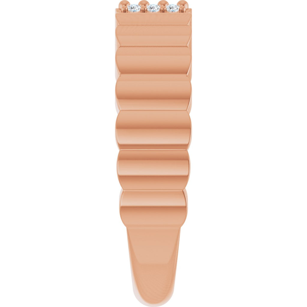 Accented Cigar Ring